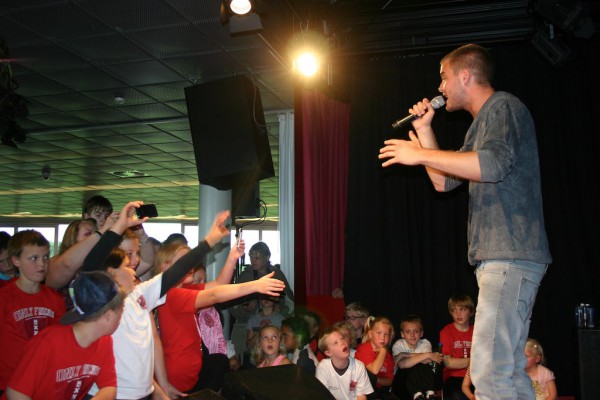 Jim Bakkum op Jacques Parson Dag