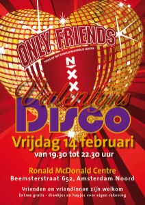 disco flyer valentijn 2014