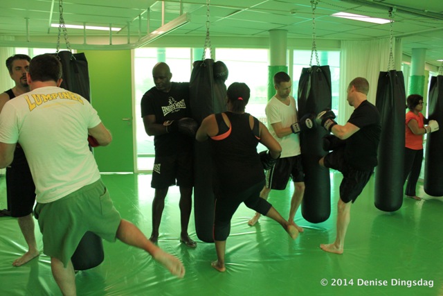 The Crunch kickboksclinic door Ernesto Hoost