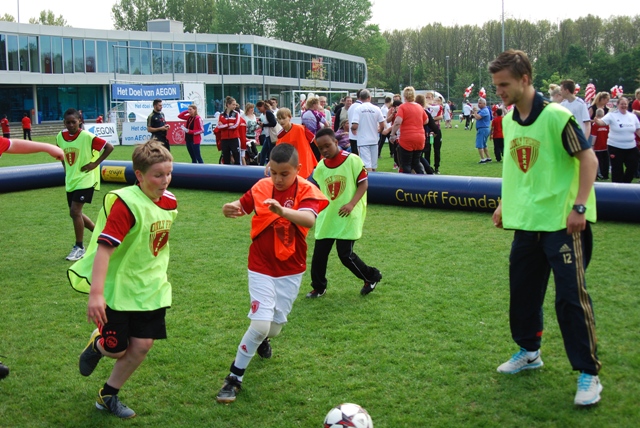 Voetballen met Ajax