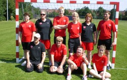 Foto Handbalteam tournooi Special Olympics