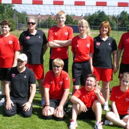 Foto Handbalteam tournooi Special Olympics