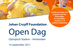 Poster Johan Cruyff Foundation Open Dag 2011