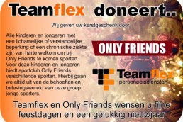 Kerstkaart Teamflex 2011
