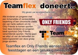 Kerstkaart Teamflex 2011
