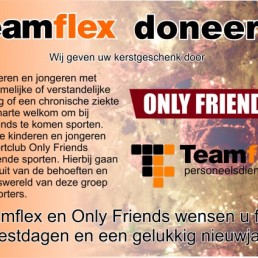 Kerstkaart Teamflex 2011
