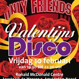 Poster Valentijnsdisco