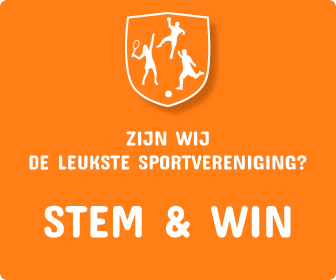 Banner Leukste Sportclub van Nederland