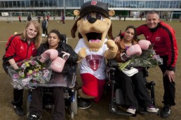 Huldiging 500e lid en Mascotte