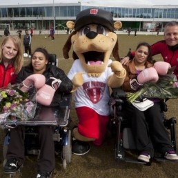 Huldiging 500e lid en Mascotte