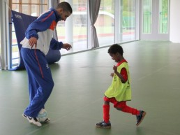 Zaalvoetbal zondag 22 april 2012