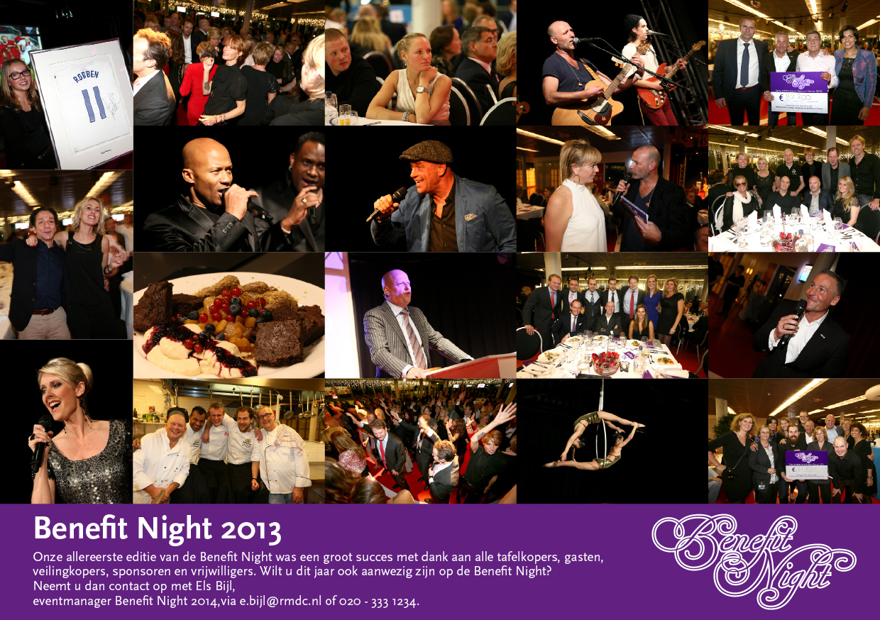 Impressie Benefit Night 2013