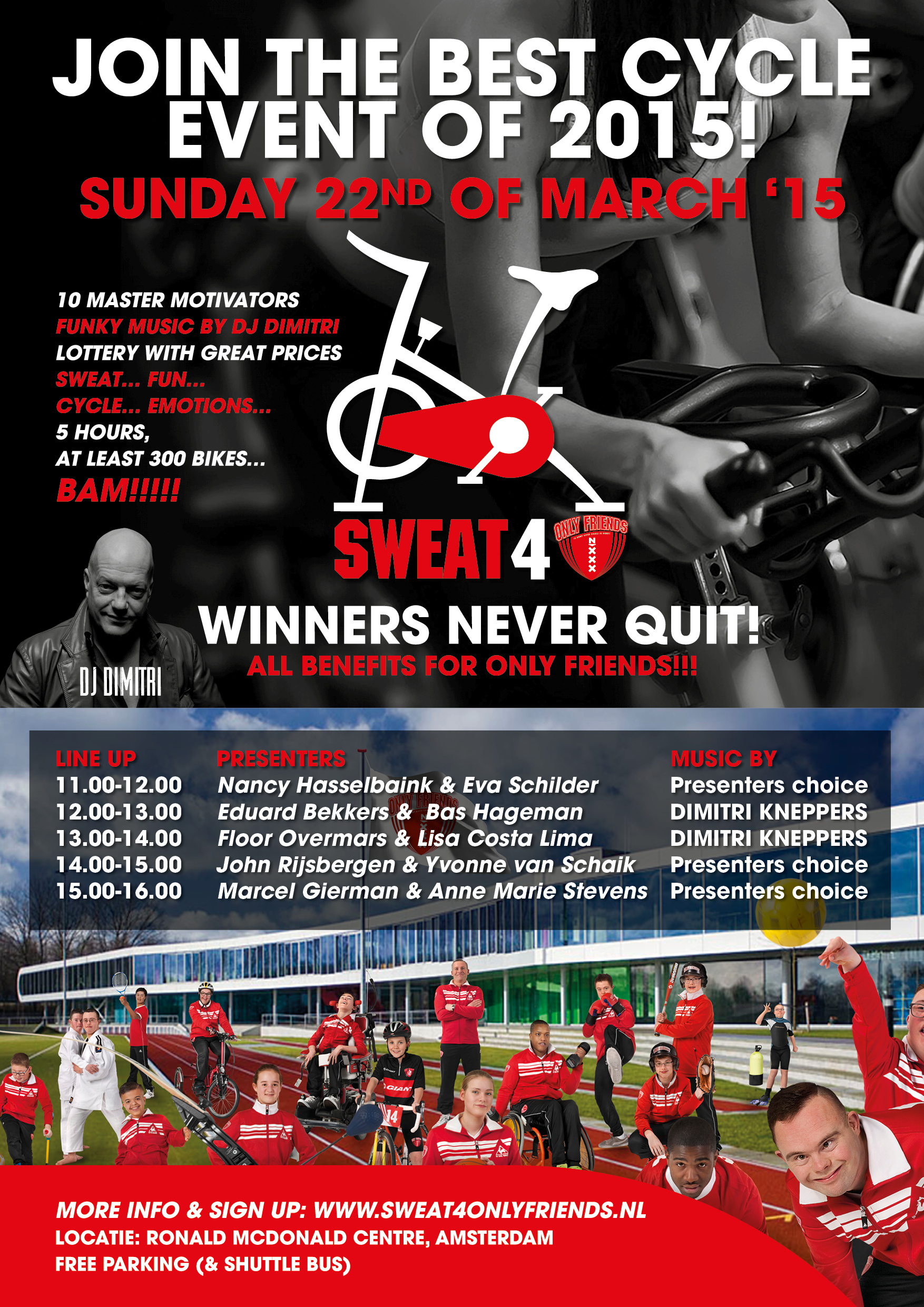 Poster sweat4onlyfriends