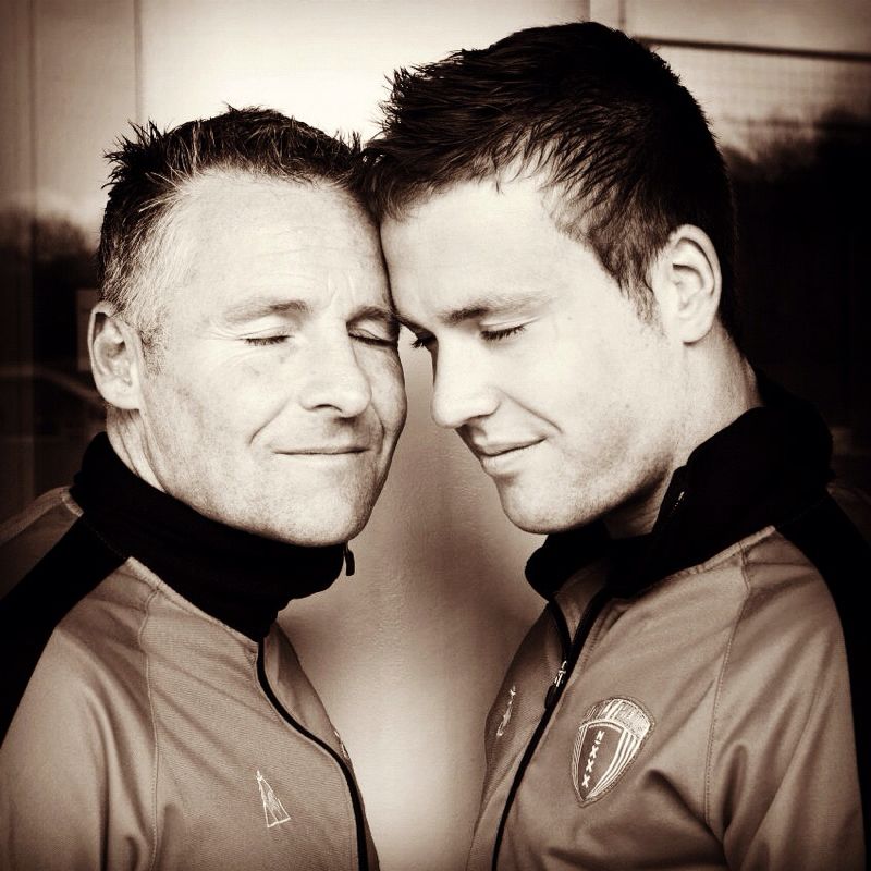 Dennis en Myron