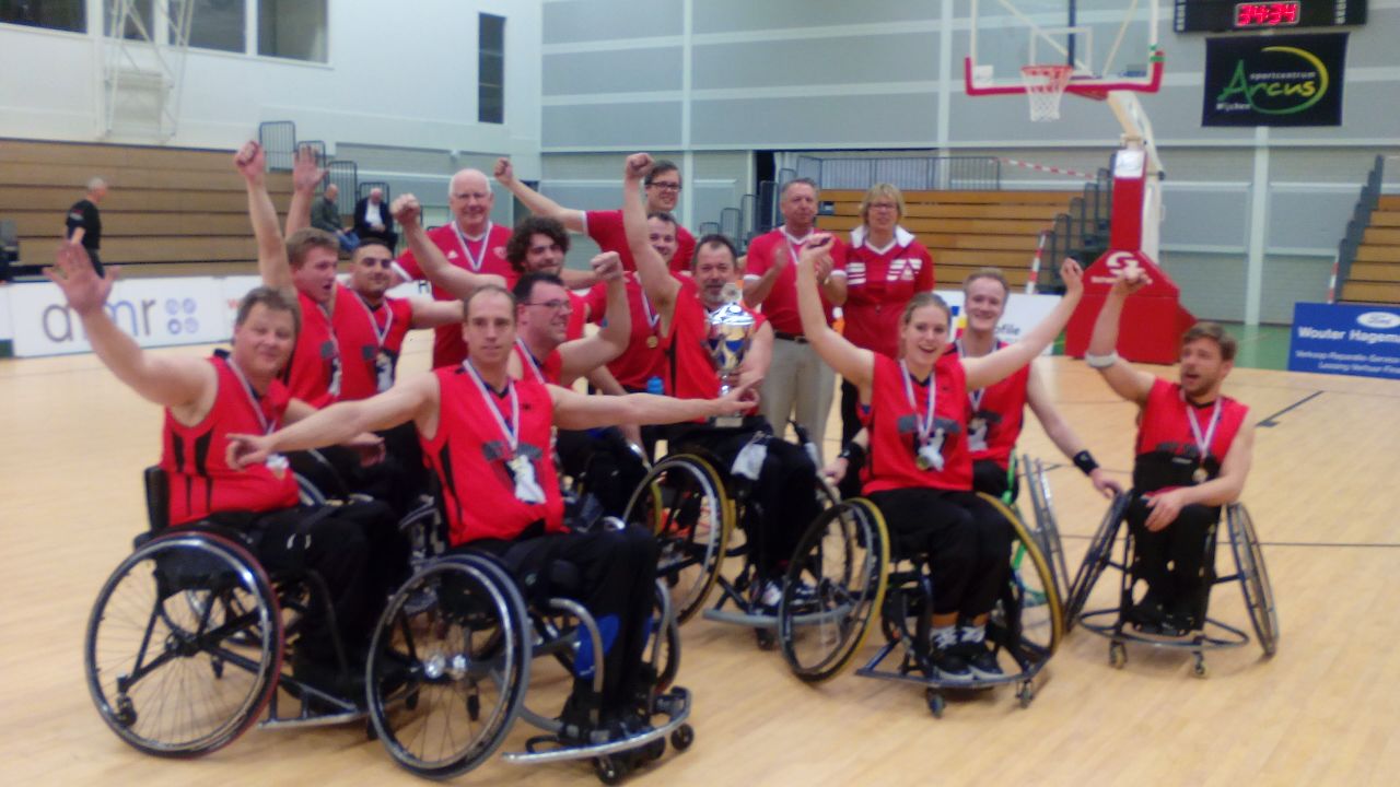 Bekerfinale rolstoelbasketbal