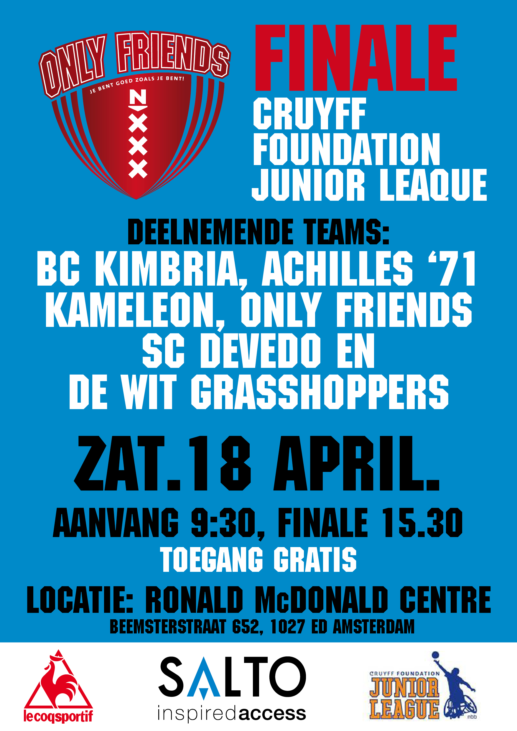 Basketbal finale 18 april DEFF2