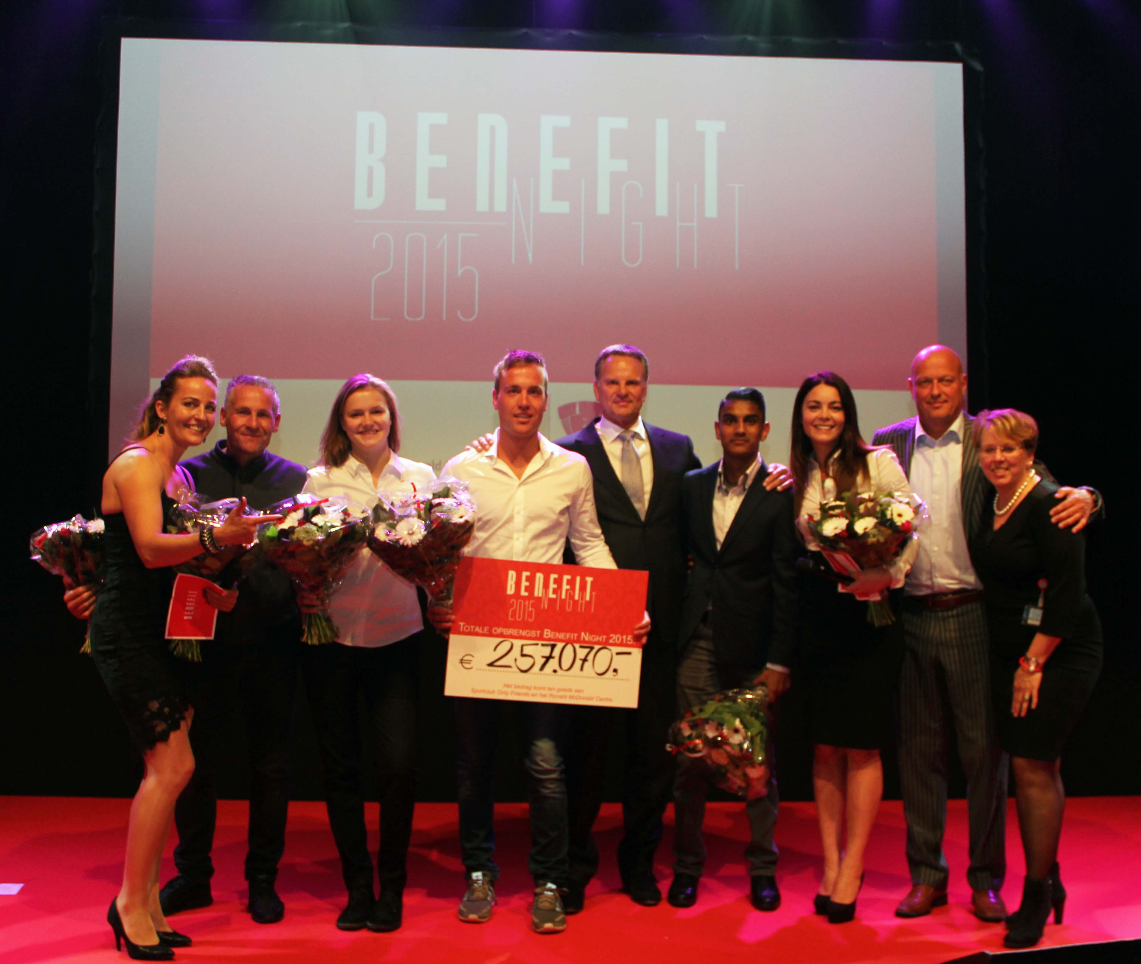 Opbrengst Benefit Night