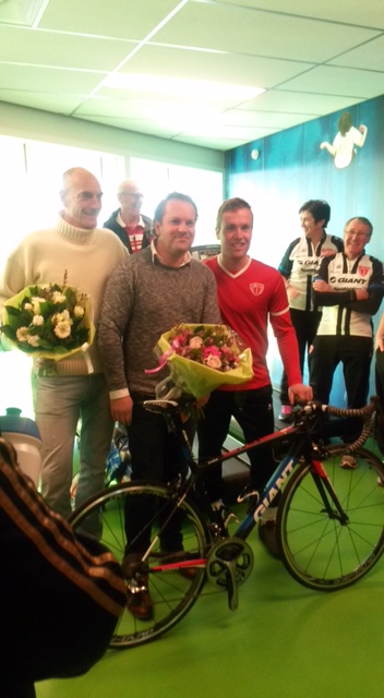 v.l.n.r. Tom Davies, Edwin vd Vliet en Myron Gebbink