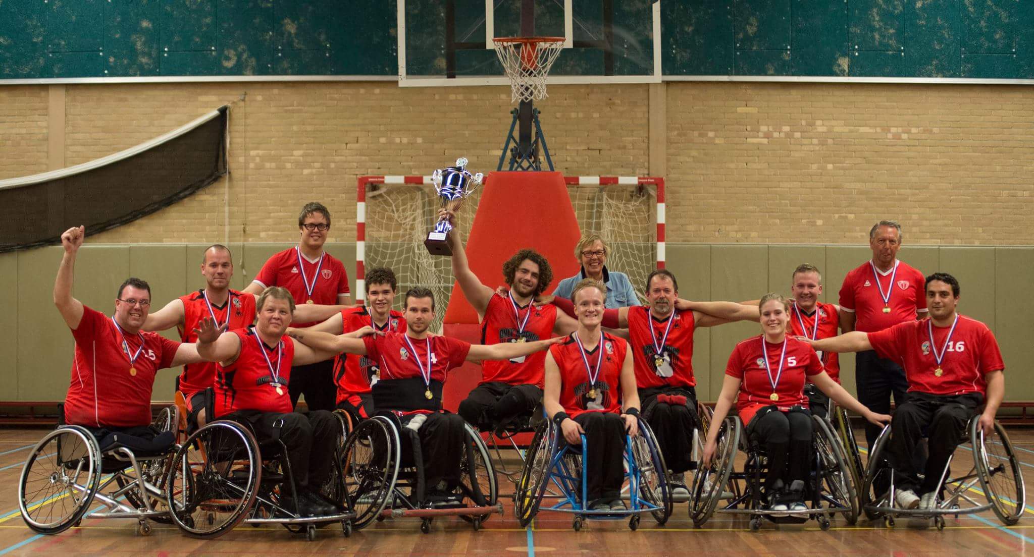 Rolstoelbasketbal Kampioen van Nederland
