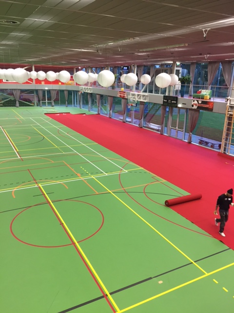 Het rode feesttapijt wordt uitgerold